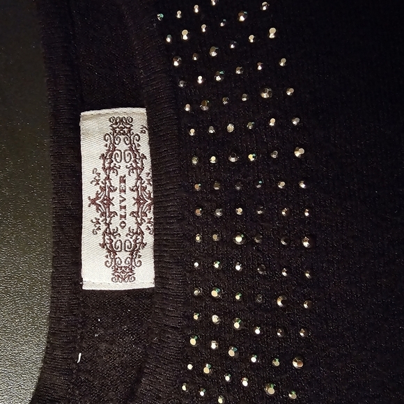 OLIVERS BLACK SWEATER BLOUSE - Picture 5 of 5